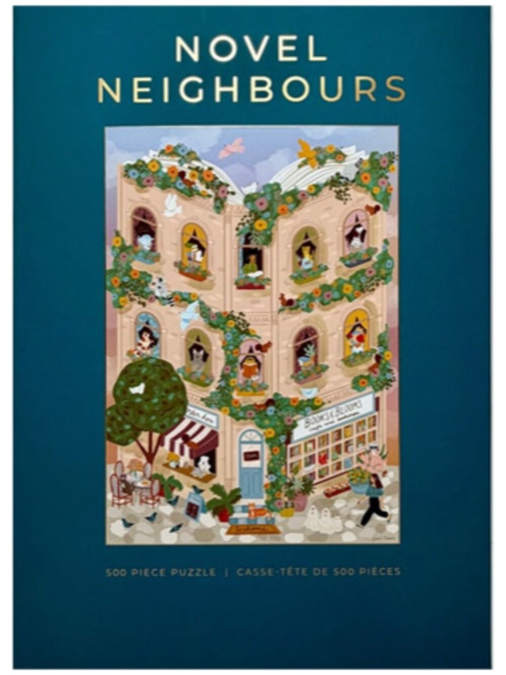 Hobbry Novel Neighbours 500 Piece Puzzle Jessie Thiessen NEW Factory Sealed